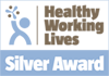 The Healthy Working Lives Silver award logo