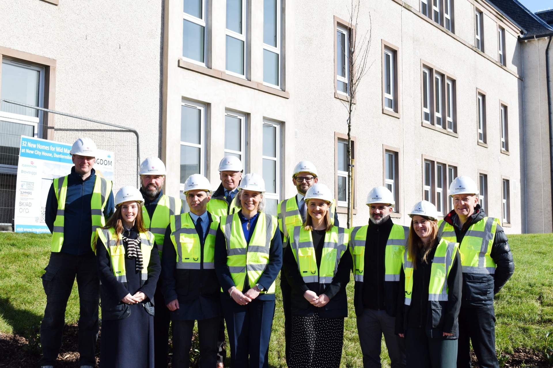 New City House Development Takes Shape in Dunfermline City Centre