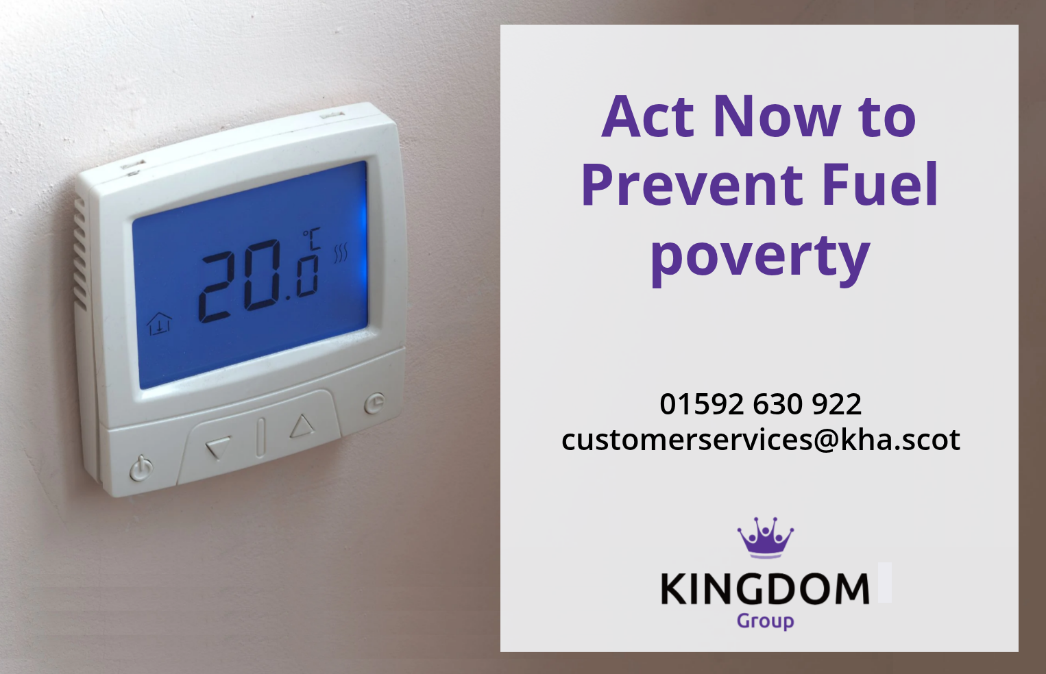 Act Now to Prevent Fuel Poverty