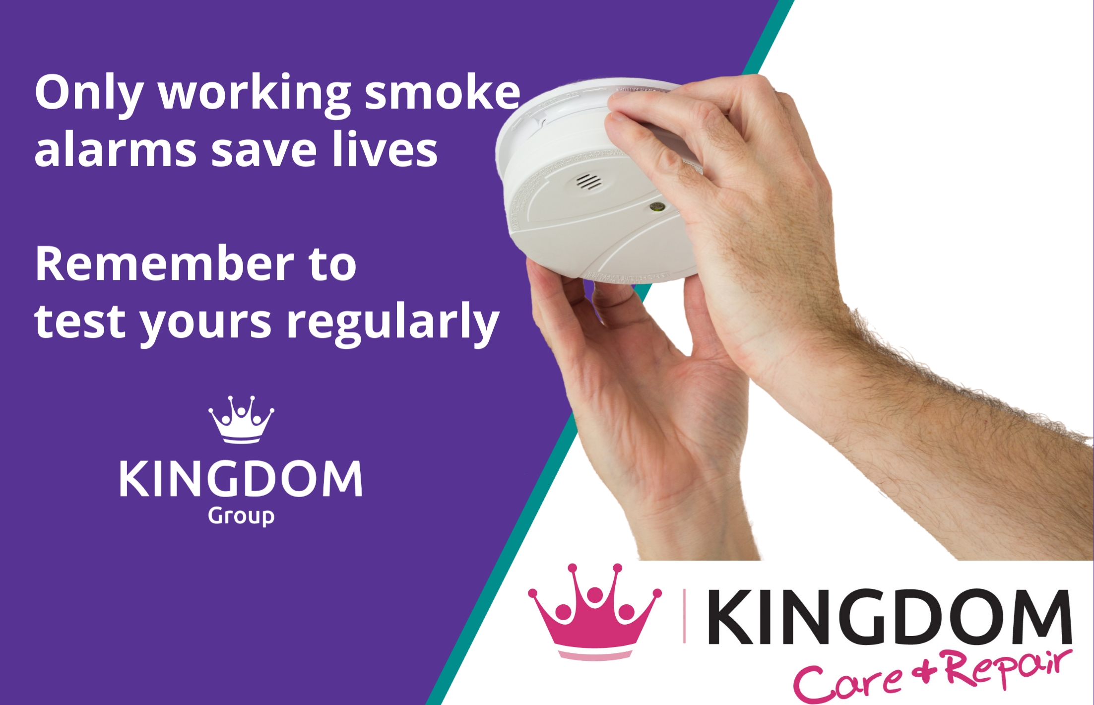Interlinked Smoke Alarms Installed By Our Small Repairs Service